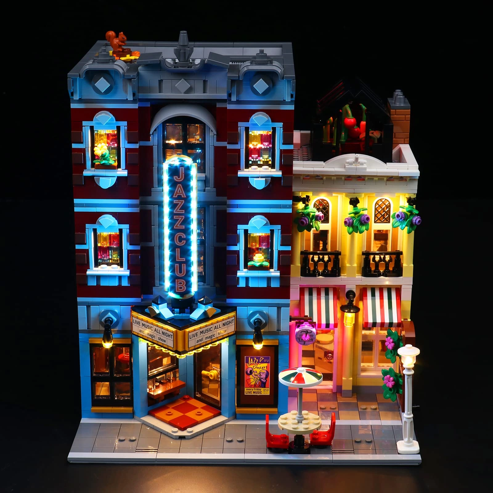 Vonado Lego Jazz Club Light Kit (10312) - Multicolor Standard Version