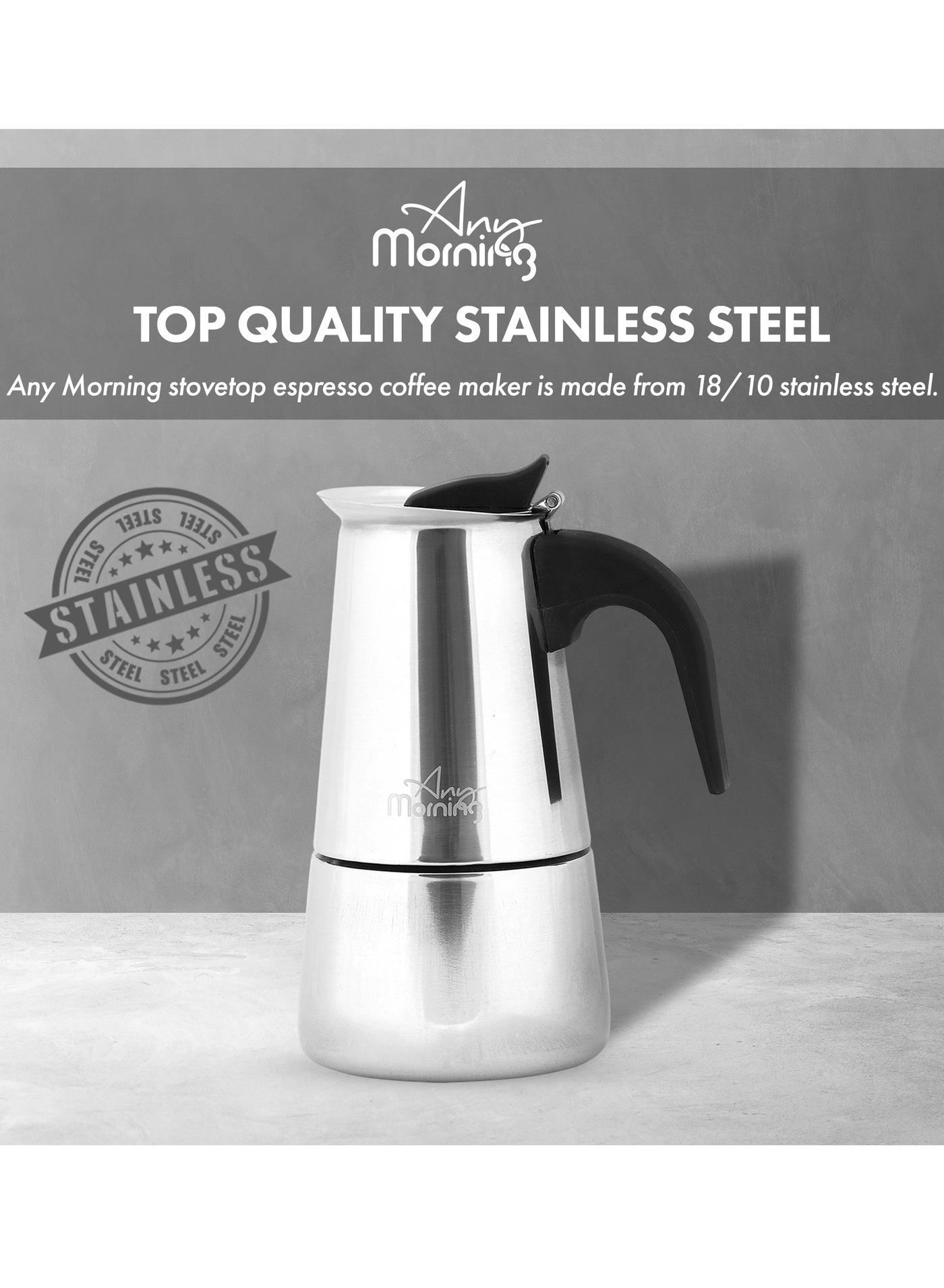 ANY8681126433853 - 200 ml Stainless Steel Induction-Compatible