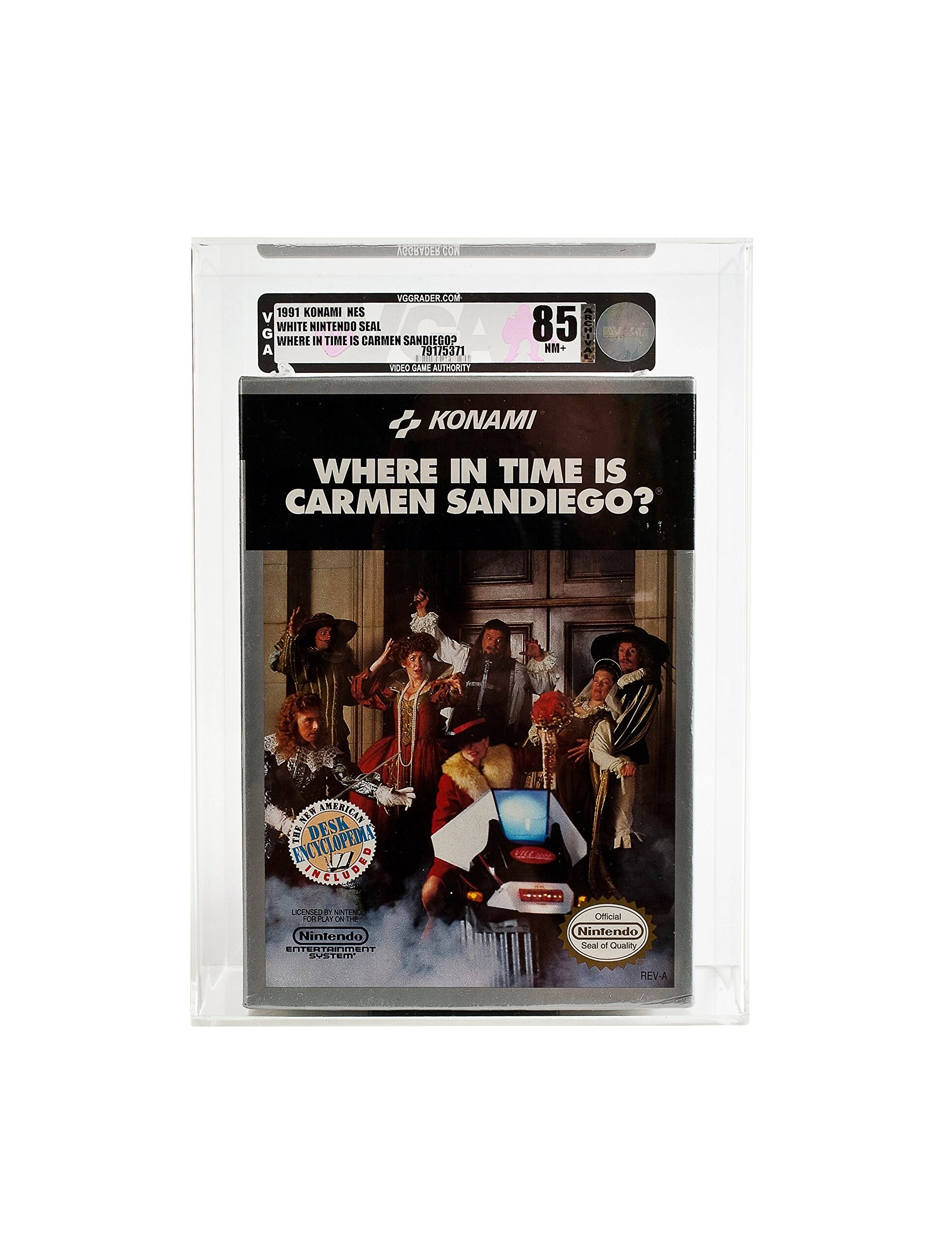 Konami Where in Time Is Carmen Sandiego?