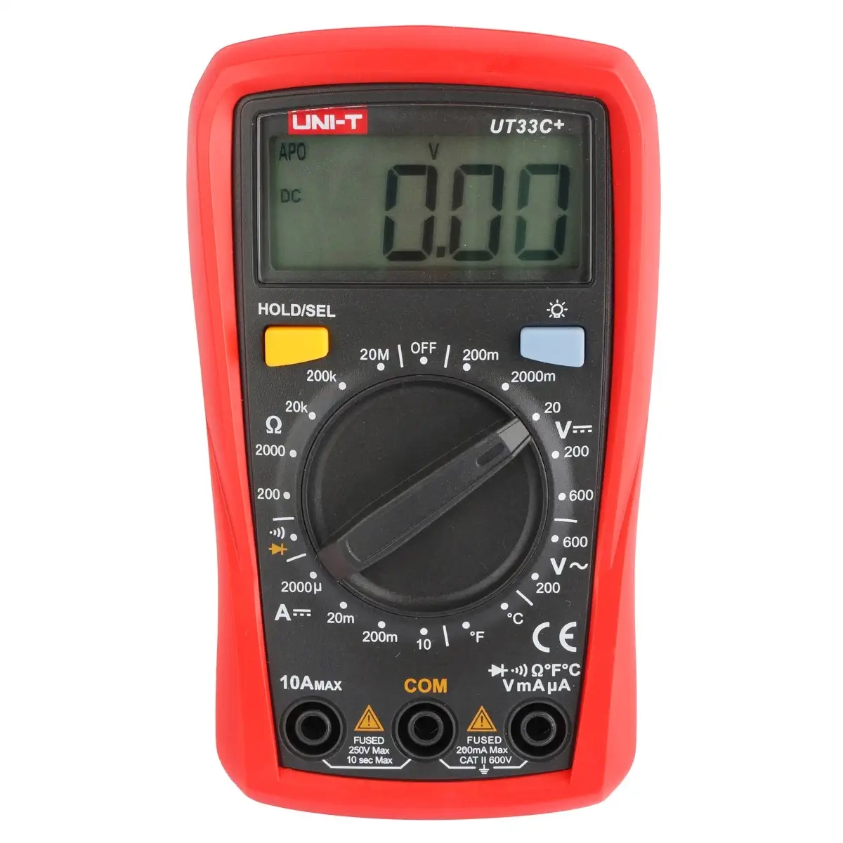 Unit UT33C+ - CAT II 600V
