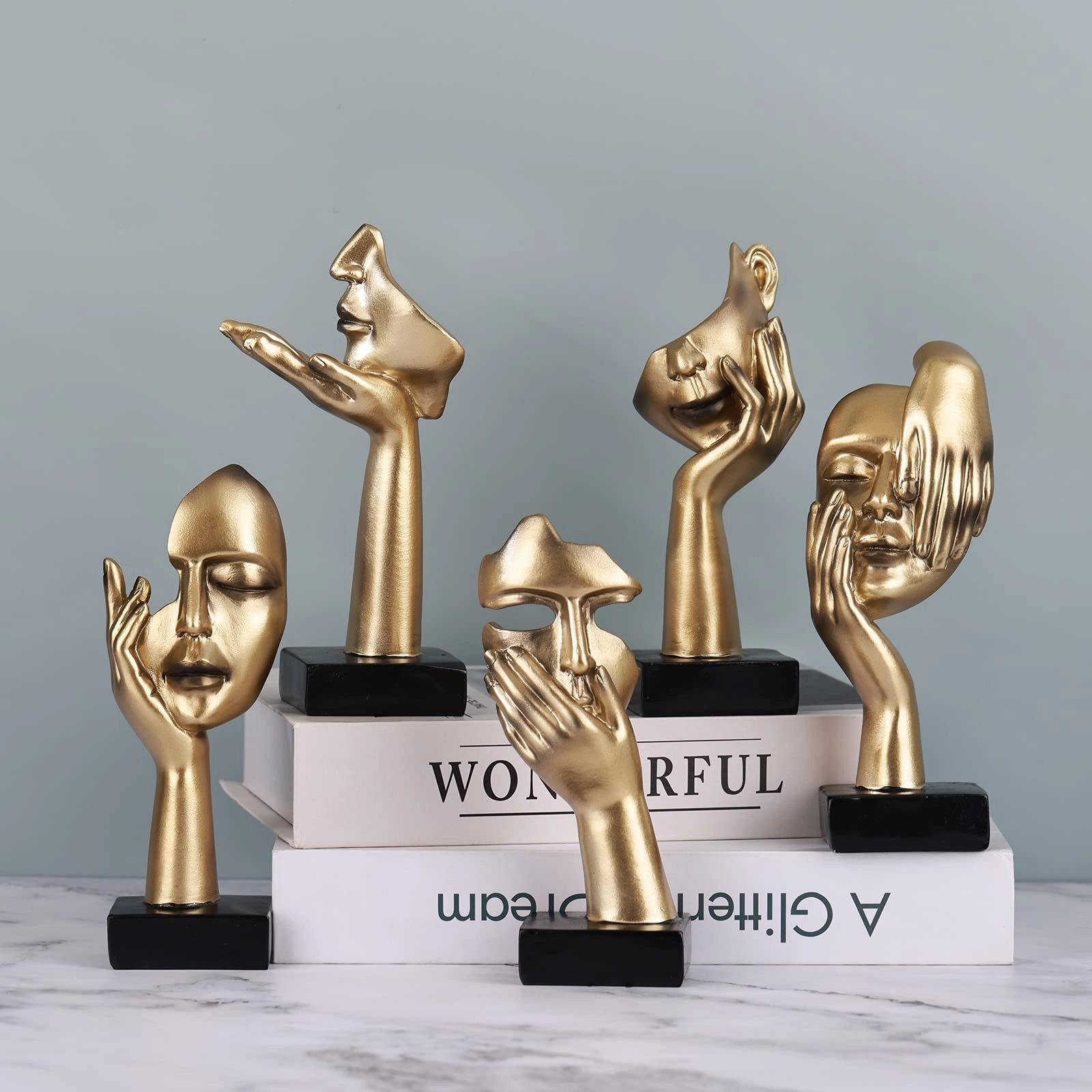 Thinker Statue - Plastic, Resin
