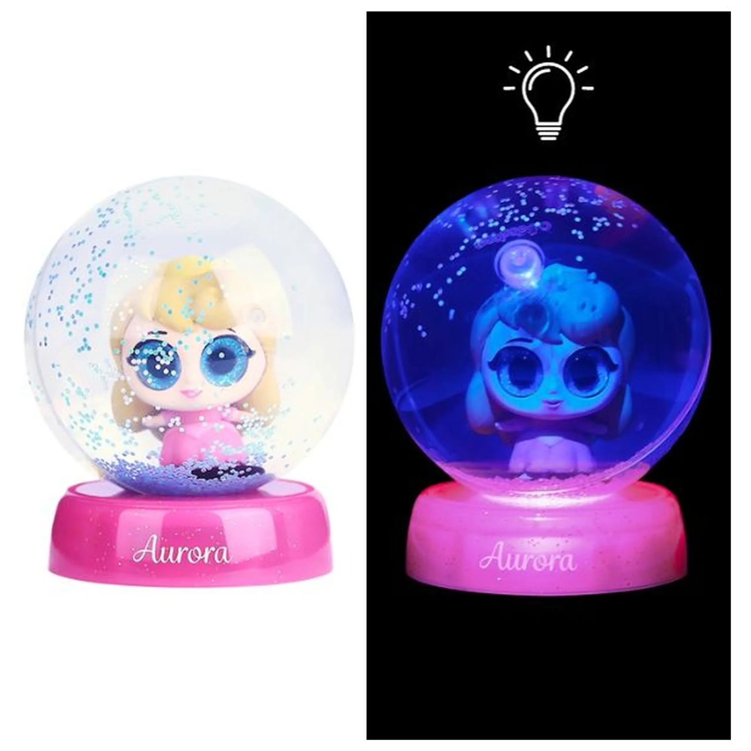 Snow Light-Up Bouncing Balls - Suitable for 3 years & above 6 Pcs