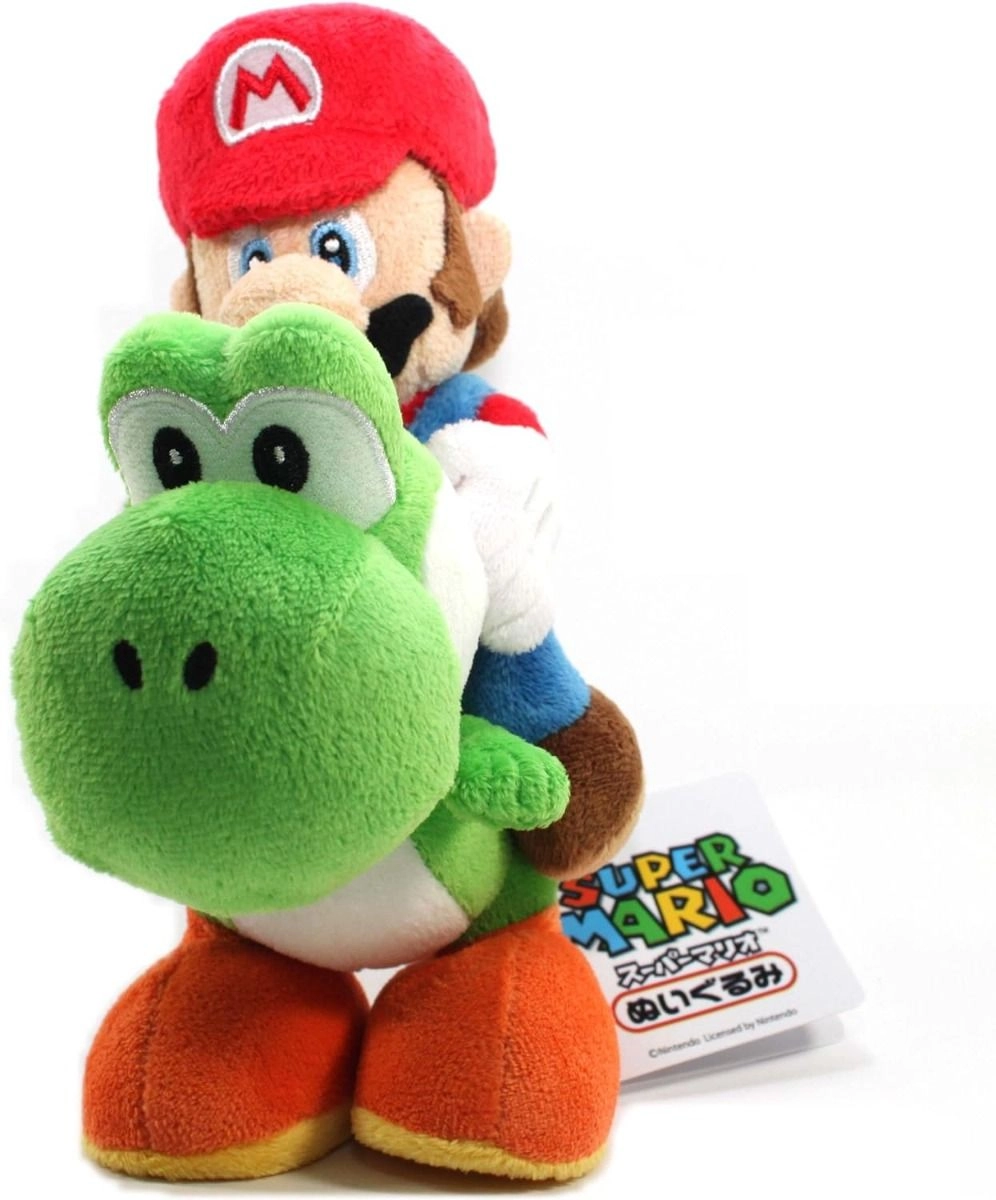 Mario And Yoshi - 8-Inch
