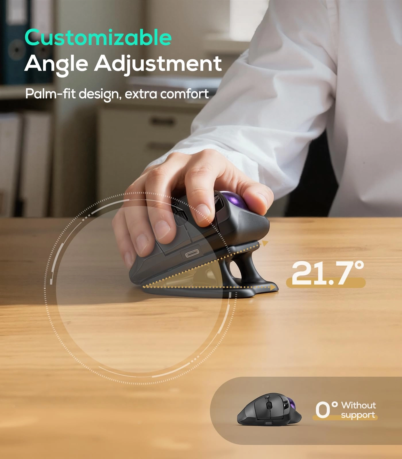 M511 Trackball Mouse - Wireless