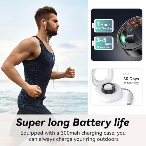 Smart Ring - Sleep Tracker Heart Rate Blood Oxygen