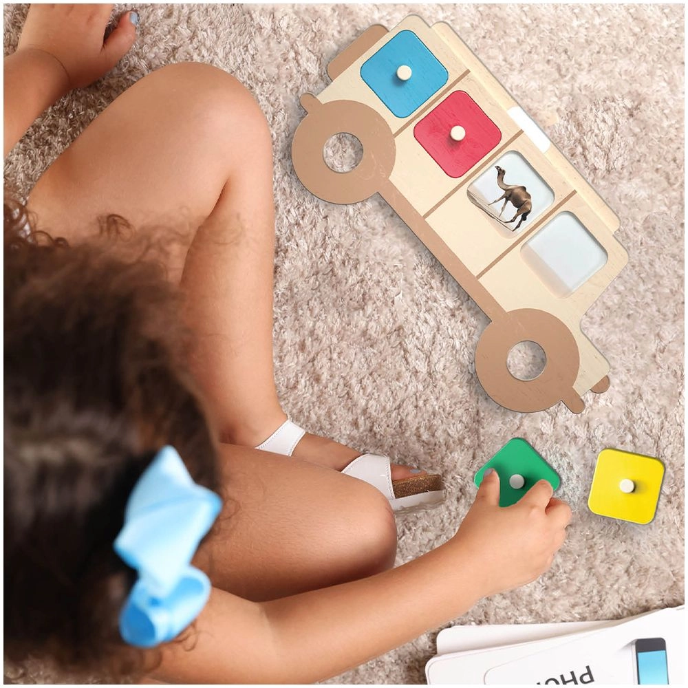 Safari Discovery Memory Game - Suitable for 18 months & above 20 pieces