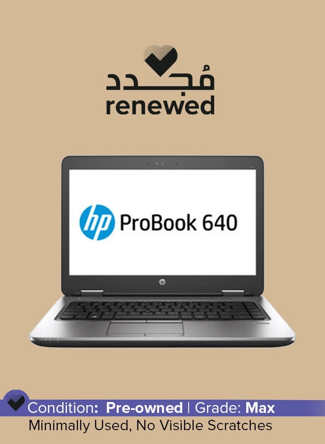 (Renewed) ProBook 640 G2 - 14 inch 512 gigabyte 8 gigabyte