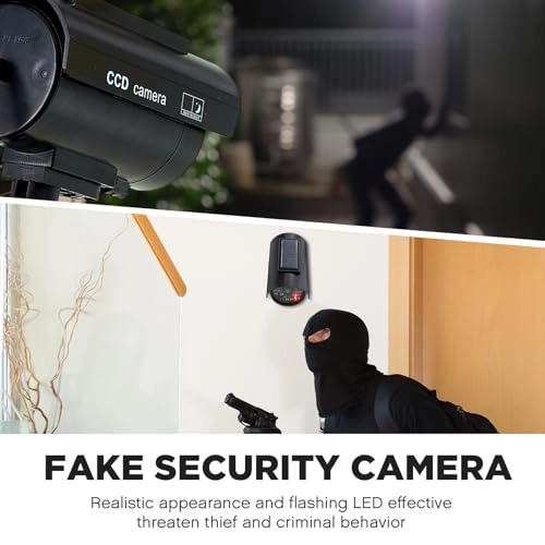 Fake Security Camera - Indoor Outdoor