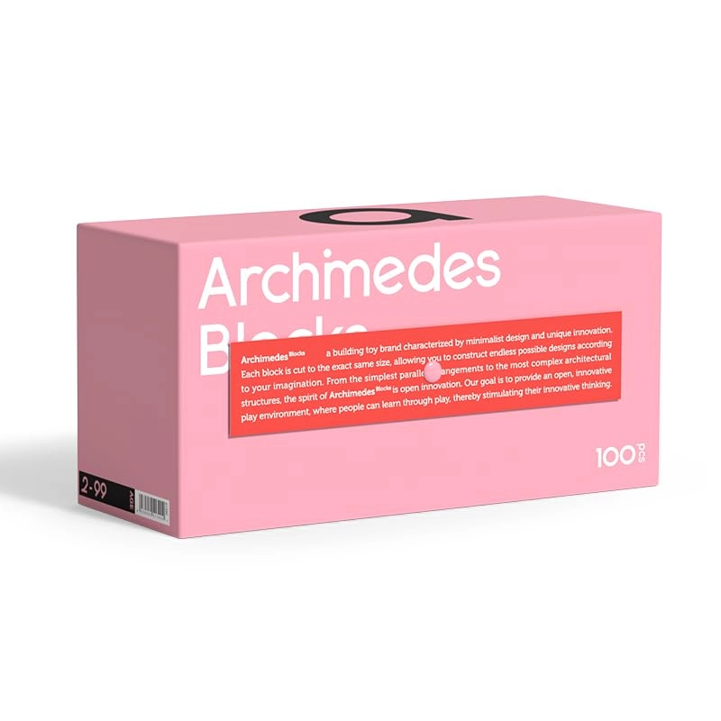 Archimedes Blocks - Natural Pine Wood No Glue