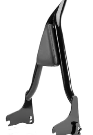 Huabrve Passenger Sissy Bar Backrest - for Harley Touring Street Glide Road Glide Road King 1997-2008 Black