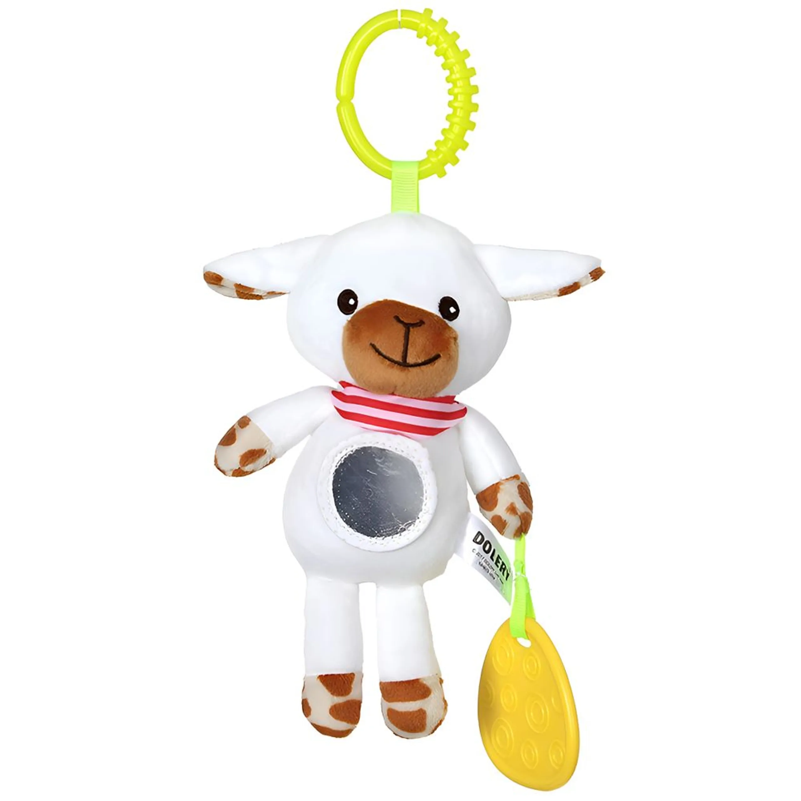 Bambimici Plushie Stroller Toy - Suitable for 0 to 2 years Teether Clip