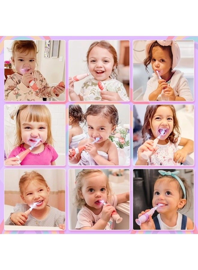 Arya - Toddler Sonic 4 Brush Heads Smart LED Timer