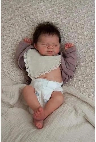 Pascale Reborn Baby Doll - 18 inch Vinyl sleeping Ages 3+