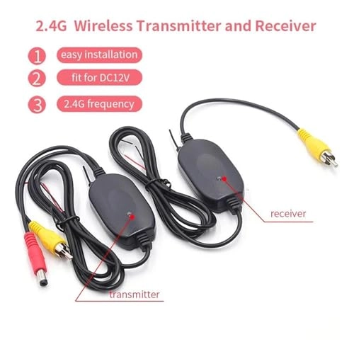 Reversing Camera - Night vision RCA 628x586 pixels