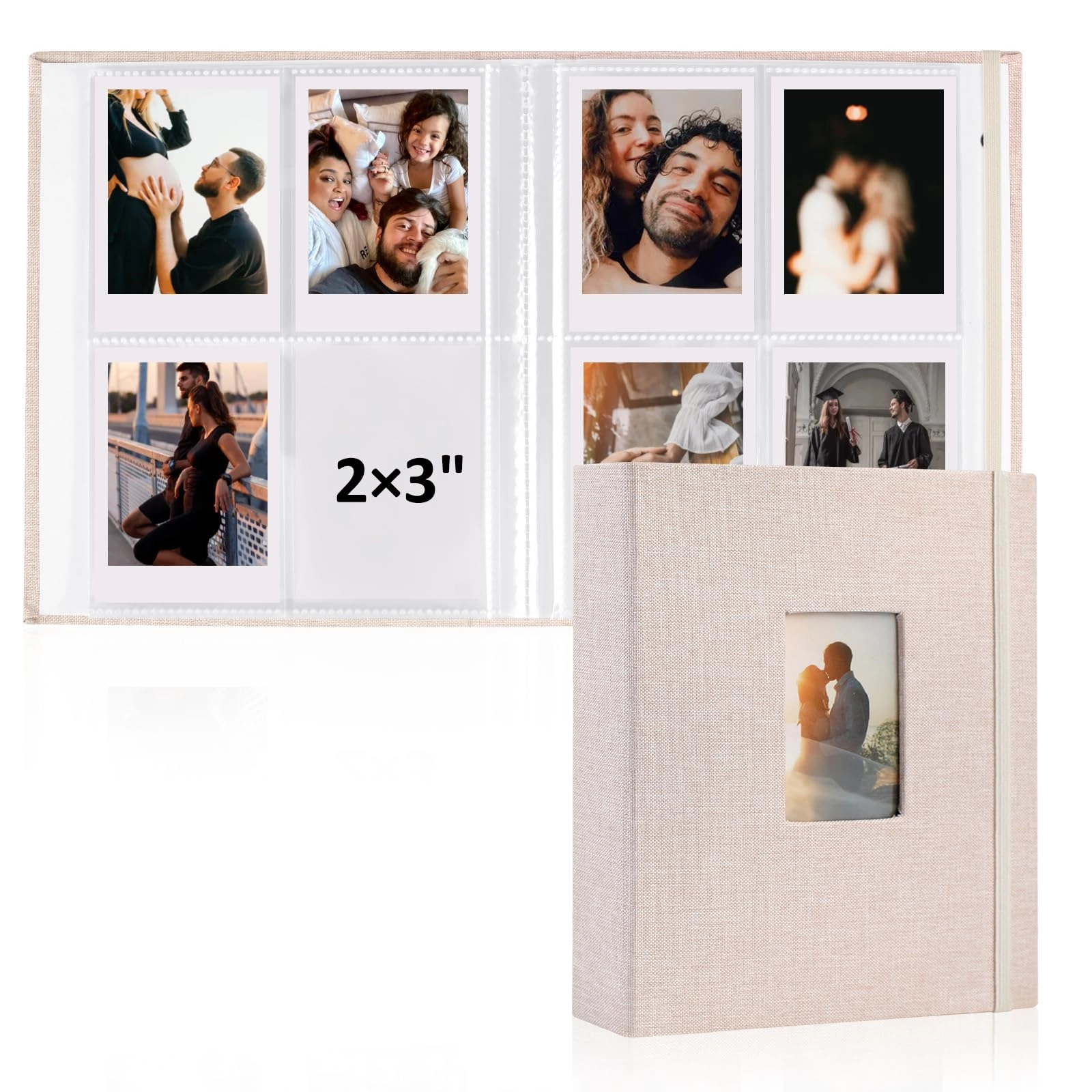 vivinin Polaroid Photo Album - 2 x 3 inches 104 Pockets Set