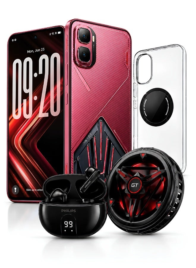 Gt 50 pro 12GB 512GB + Earbuds + Cooling Fan + Cover