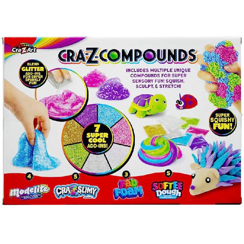 Compounds - Dough;Fab Foam;Slime;Plastic:Glitter 1.00 kg