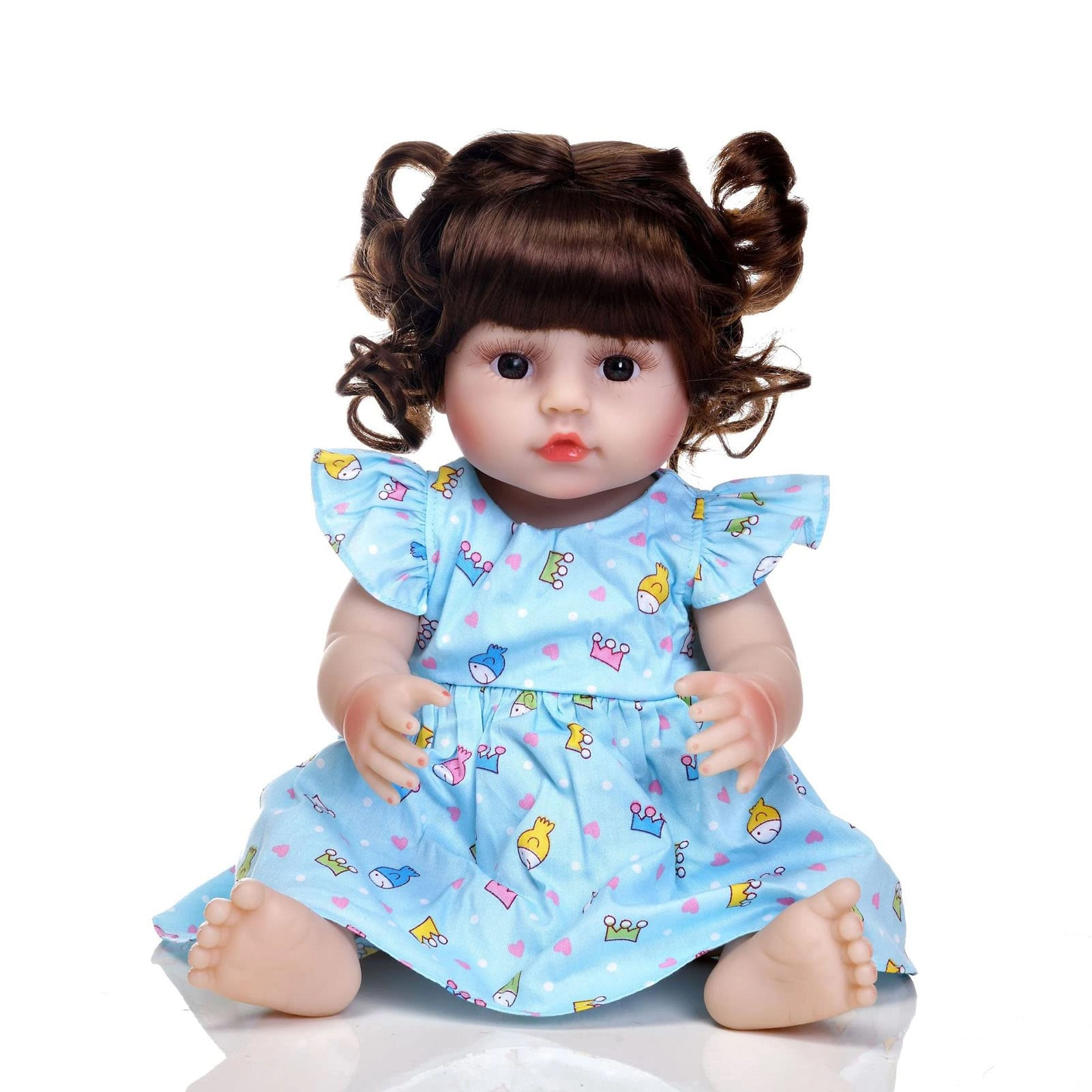 Reborn Baby Doll - 18 Inch 45cm Soft Vinyl Girl