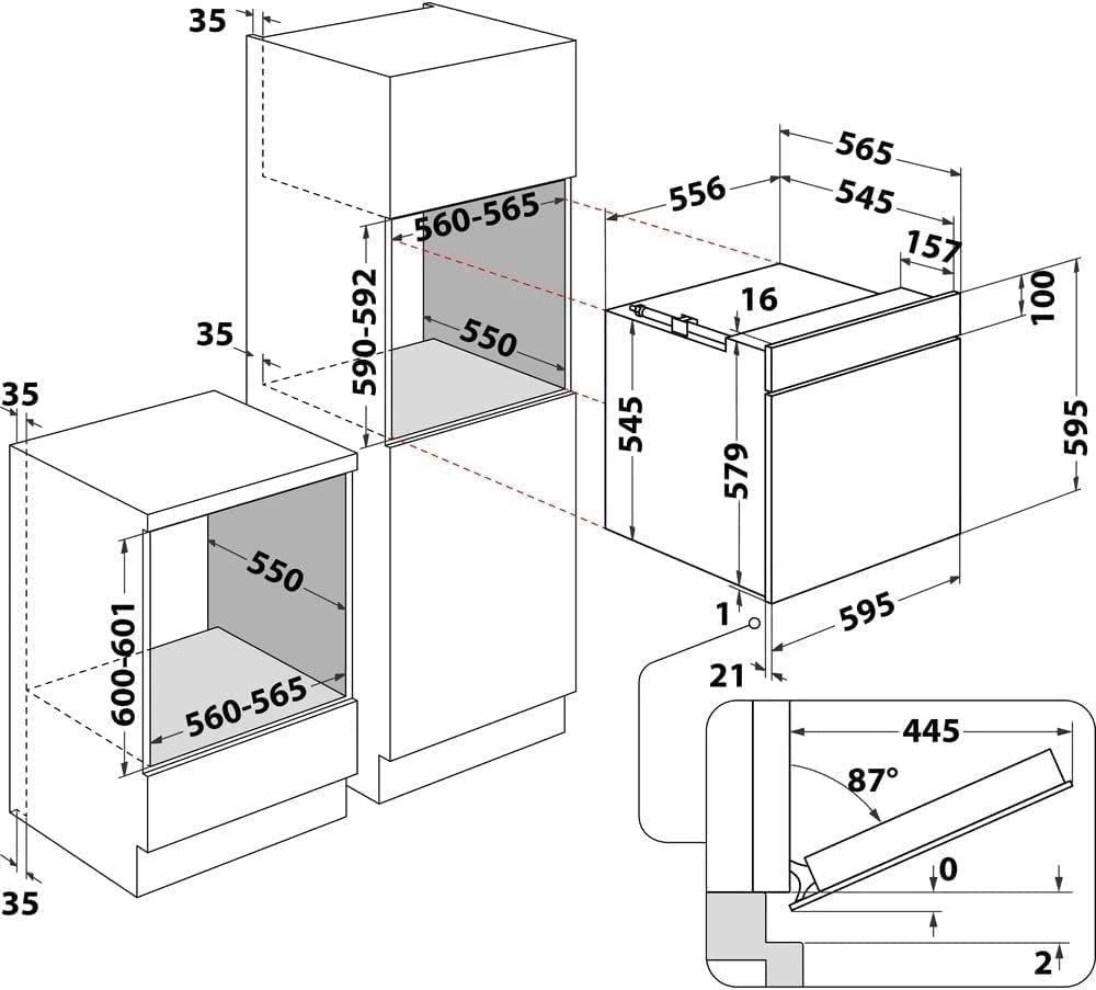 GS3 Y4 30 IX A Gas Oven