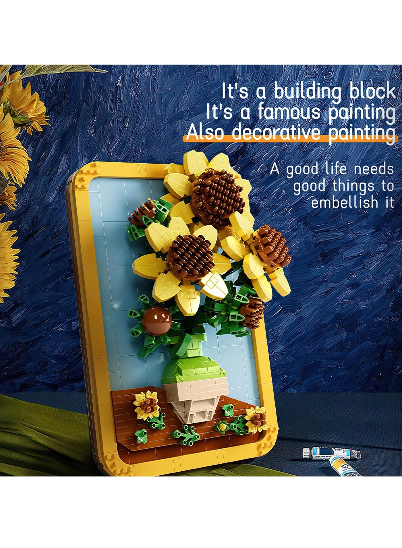 Vincent Van Gogh Sunflower - 871 pcs