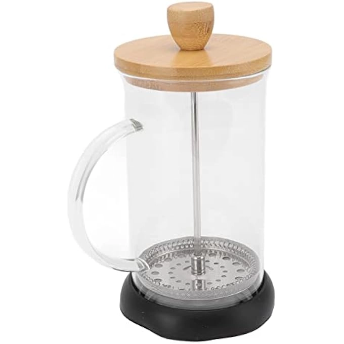 French Coffee Press - 600Ml Bamboo Cover