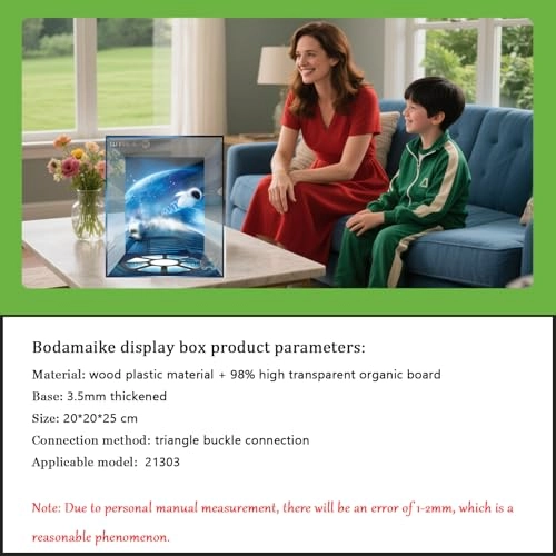 Display Case for 21303 - 3 mm acrylic UV protection Dustproof