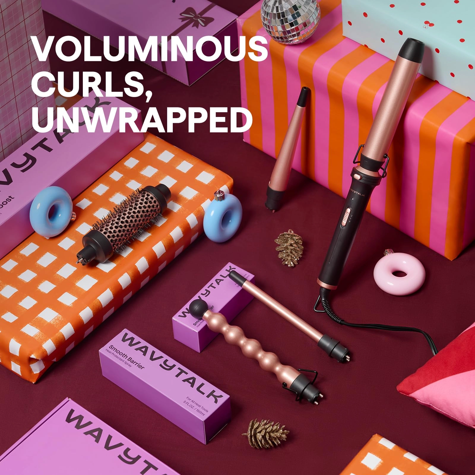 5 in 1 Curling Iron Set - 0.5'-1.25'