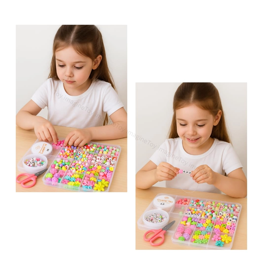 Beads Kit - DIY Bracelet Making Kit for Girls