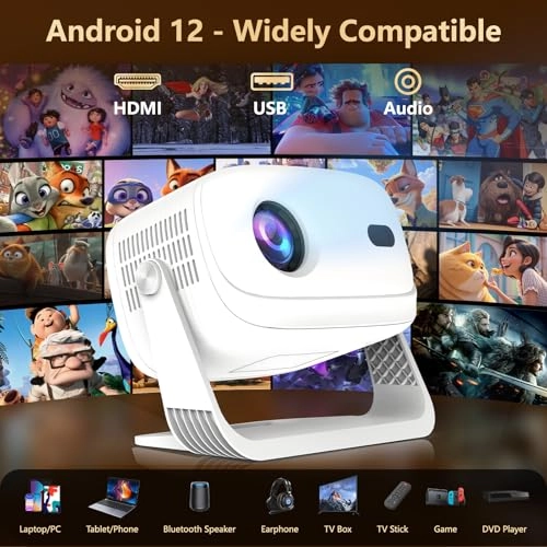 Smart 4K Projector 600 ANSI 1080P