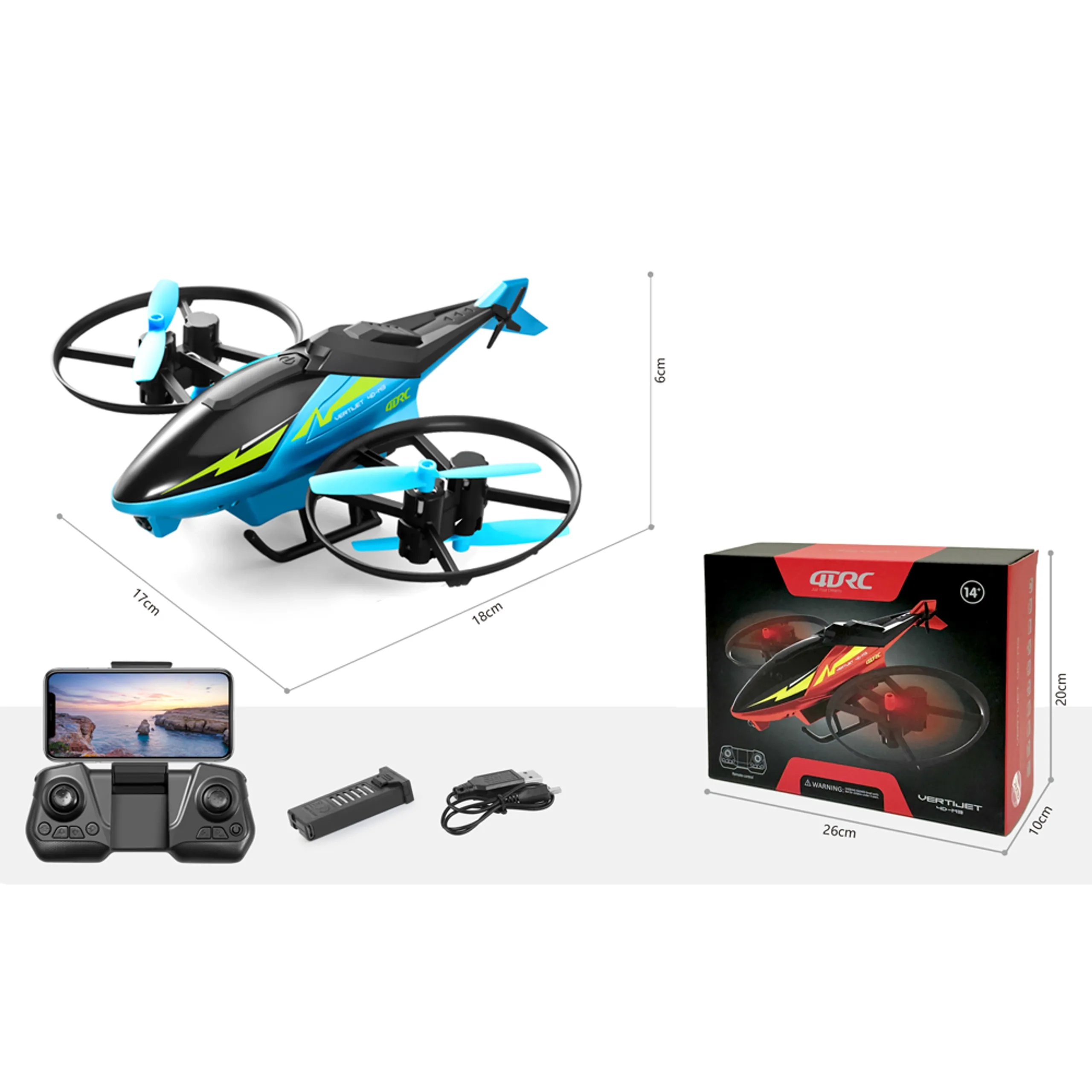 Altitude Hold Edition RC Helicopter