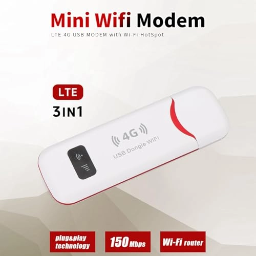 Mobile WiFi Hotspot - 4G LTE 150Mbps 50Mbps
