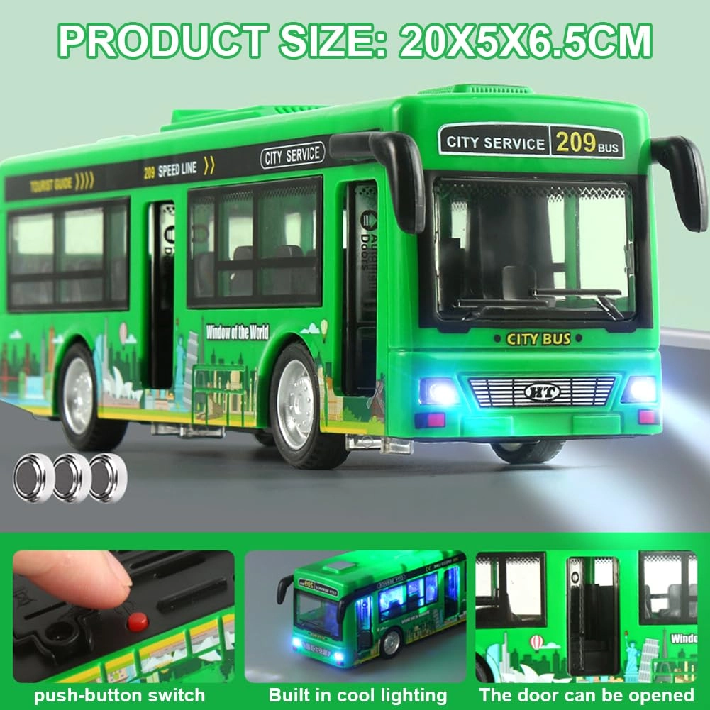 Bus Model Car - 1pcs