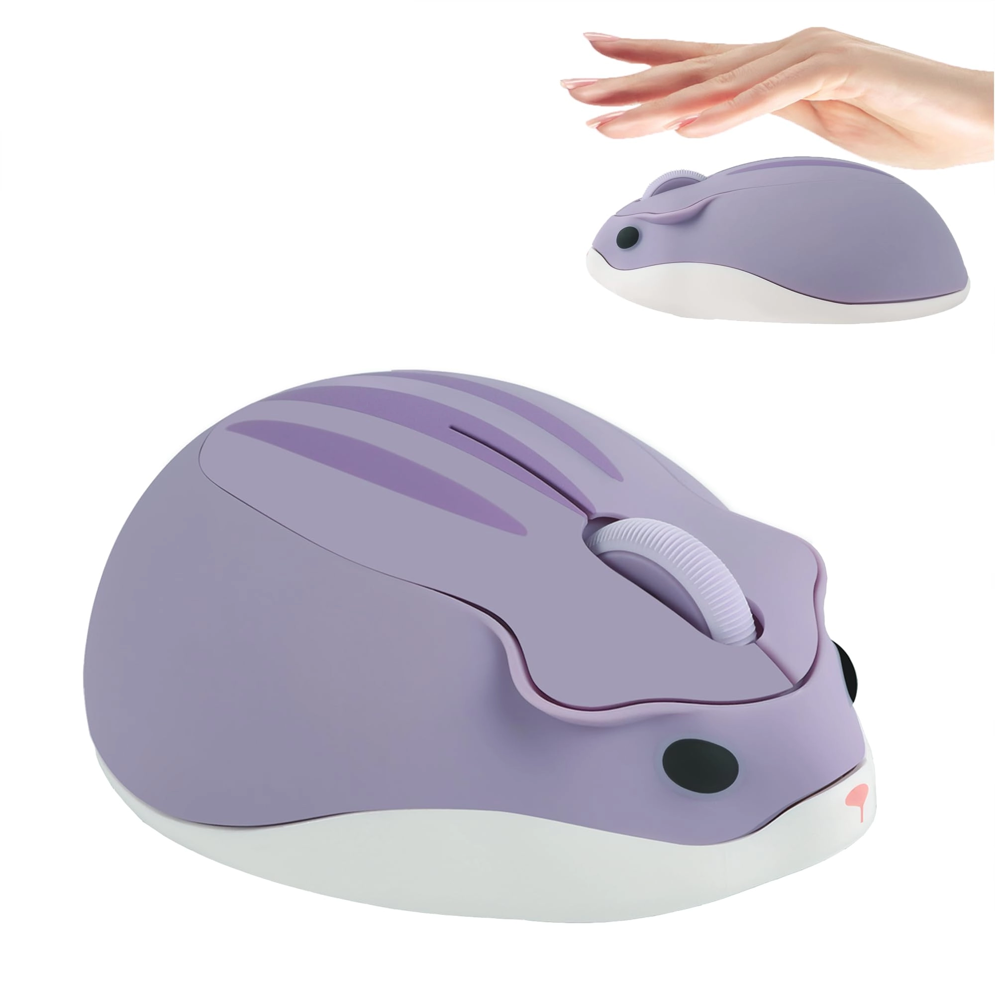 Cute Hamster Shaped Animal Mouse - Wireless