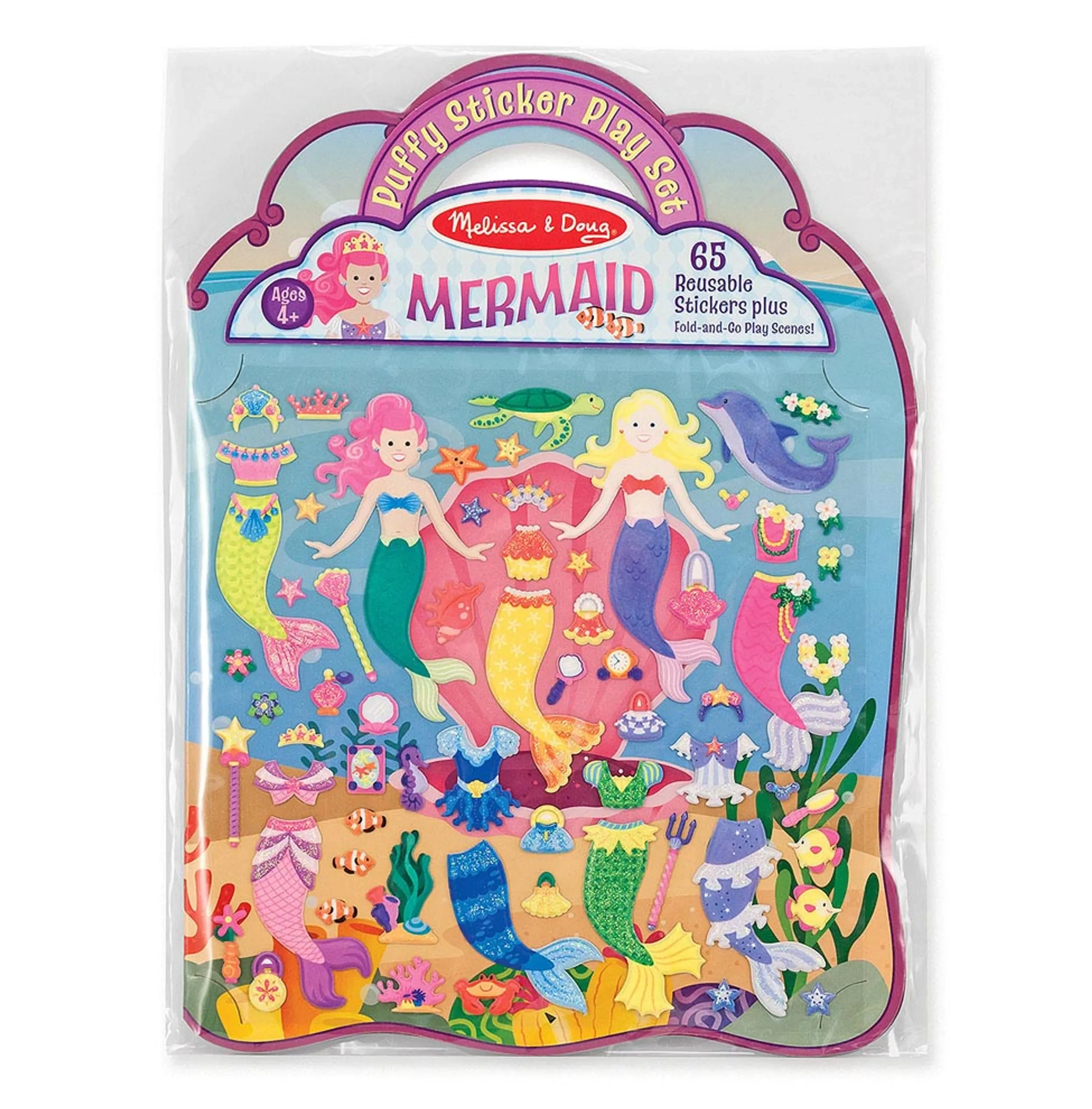 Melissa & Doug Mermaid Activity Sticker Book 65 pcs
