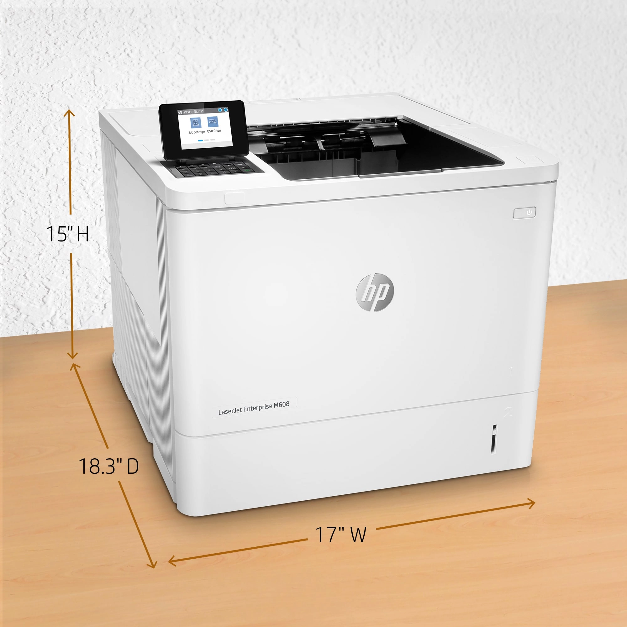 LaserJet Enterprise M608N