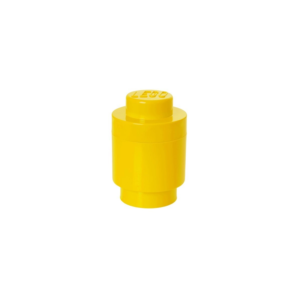 LEGO Round Storage Box - Small Yellow