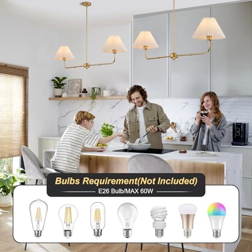 Linear Chandelier - 17 inches to 57 inches