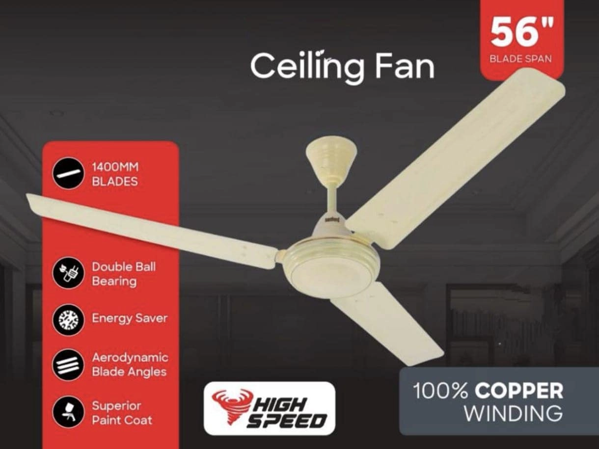 Ceiling Fan - 56-Inch