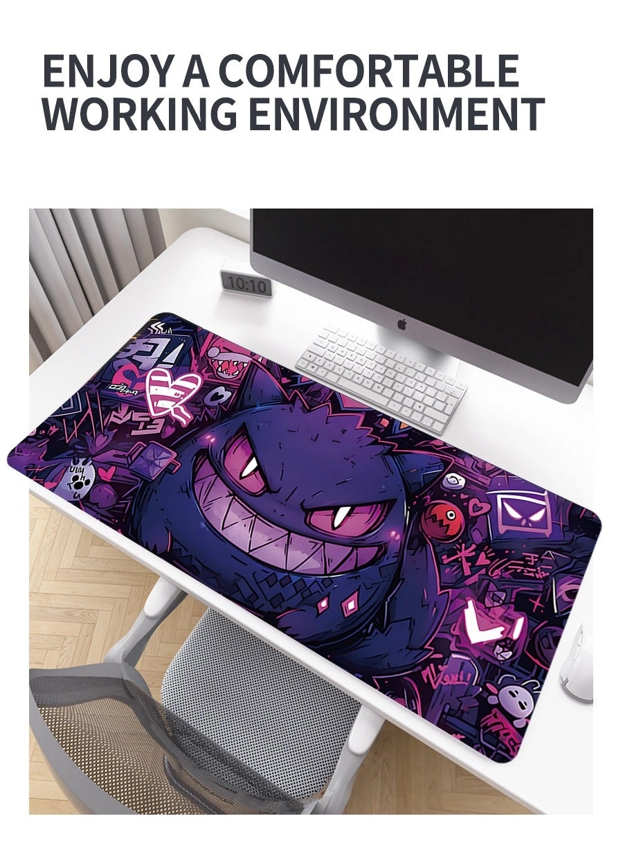 Anime Large Rubber Gaming Mouse Pad - 80x30 cm