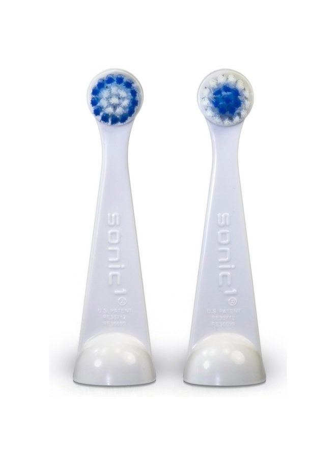 Compact Replacement Brush Head - Pack of 4