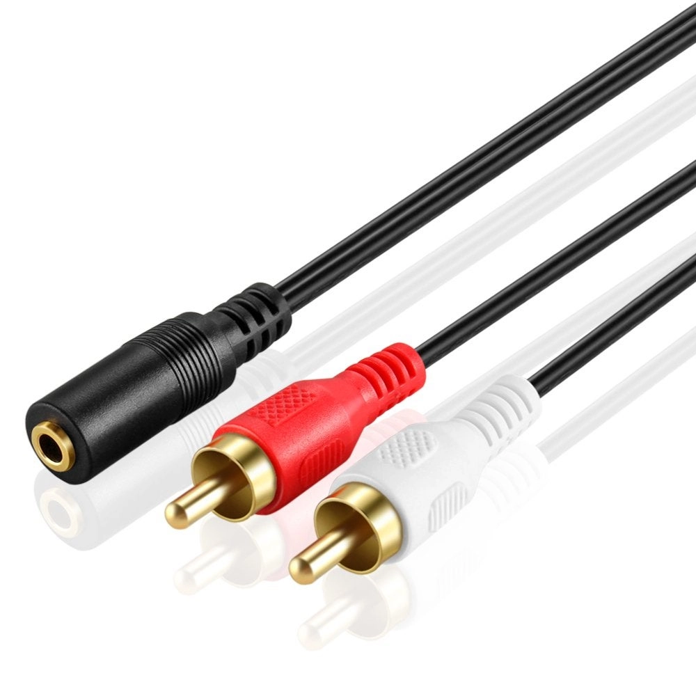 3.5mm to RCA Stereo Audio Cable Adapter