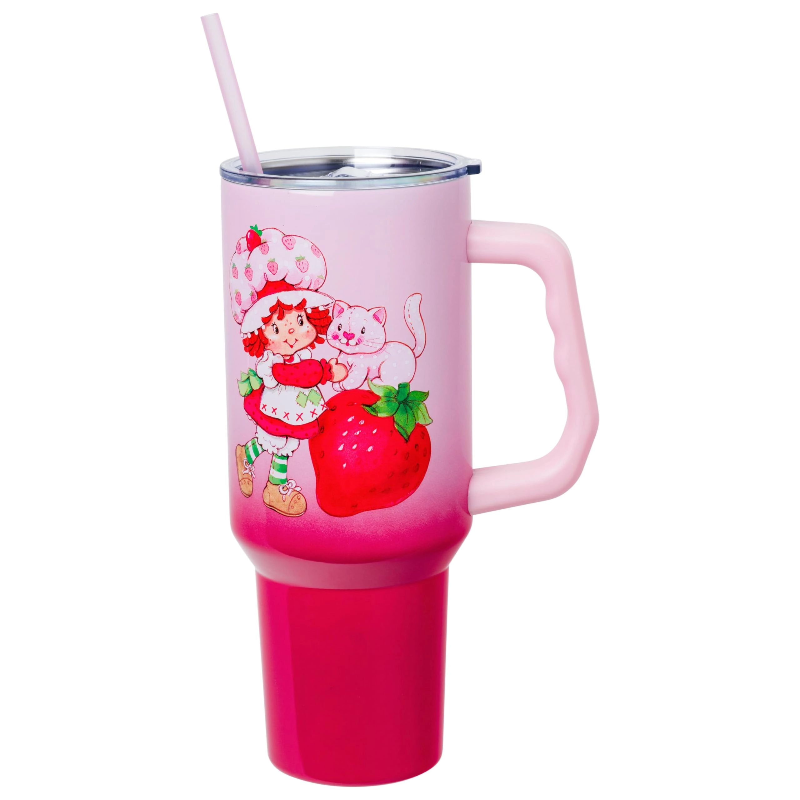 Silver Buffalo Stainless Steel Strawberry Shortcake You are Berry Special Tumbler - 1183ml