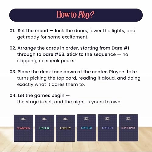 Spicy Dares - Adult English