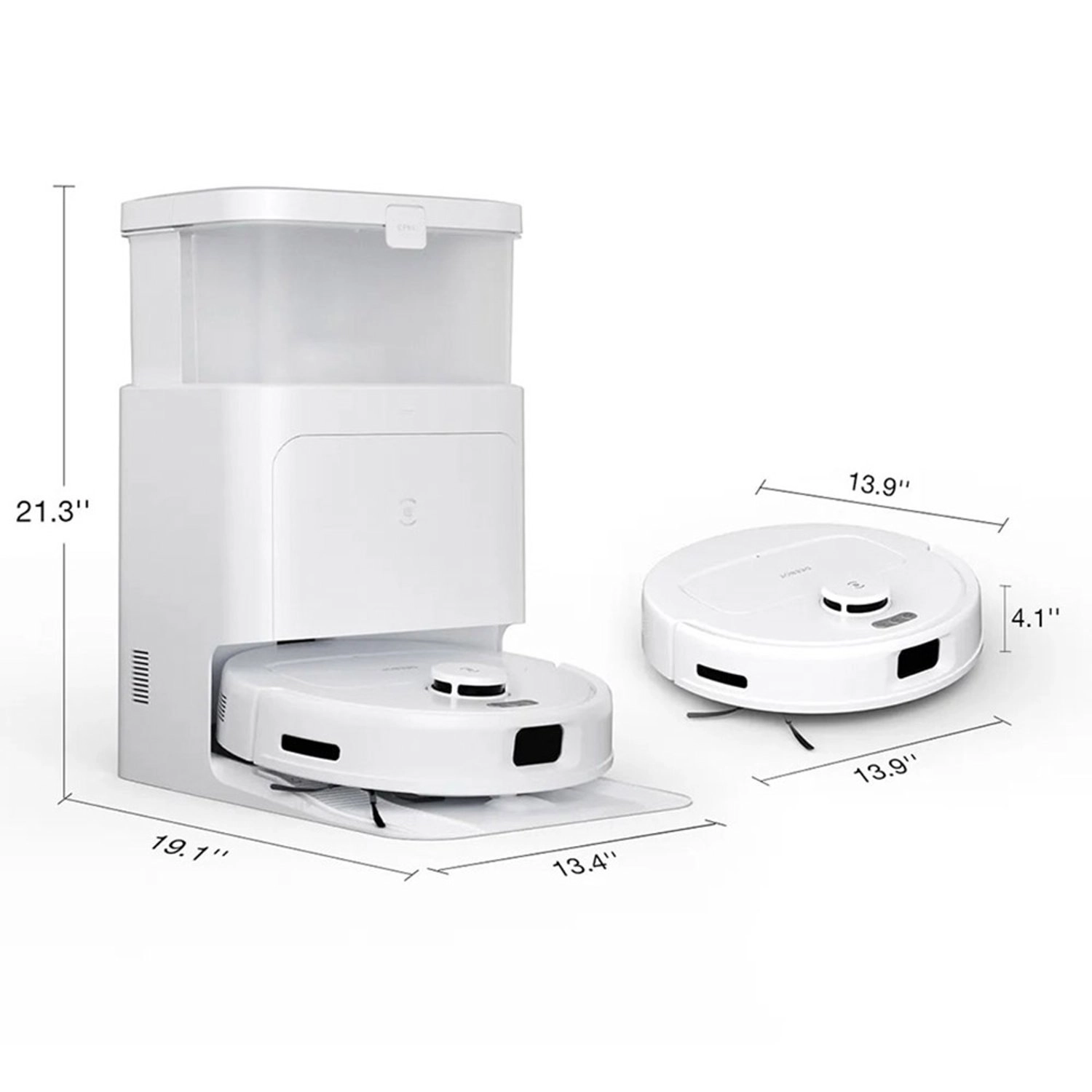 DEEBOT N30 PRO OMNI - OMNI Station, Self-Empty Station