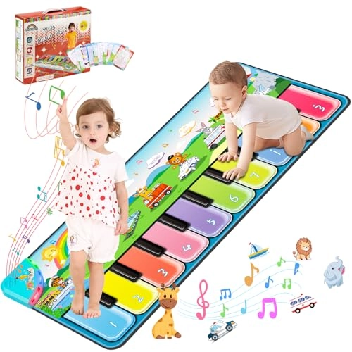 FUCEORUY Animal Vehicle Piano - 6 months to 3 years