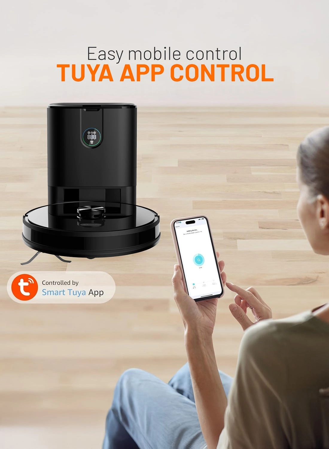 Robot Vacuum Cleaner GRVC19058 - With Mop