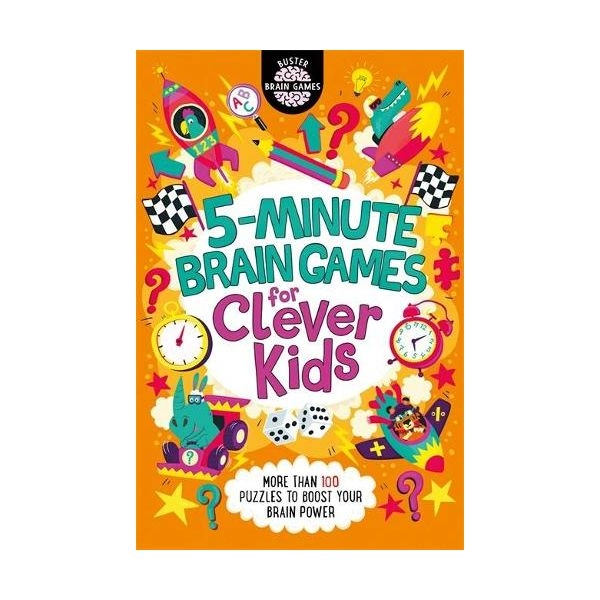 Michael O'Mara Books Ltd 5-Minute Brain Games for Clever Kids - 192 pages 2021