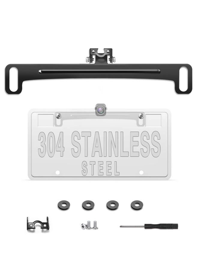 Stainless Steel License Plate Camera Mount - Universal Surface Mount