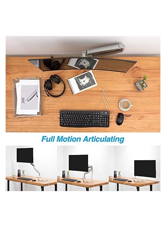 Single Monitor Table Stand - 13” to 32” VESA 75 x 75 -100 x 100