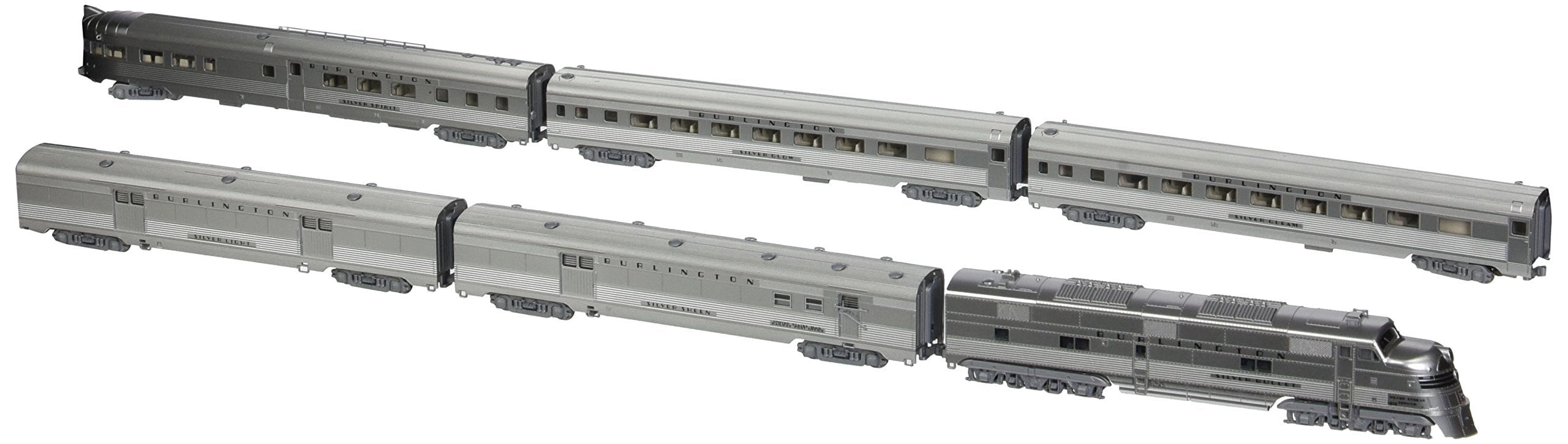 KATO EMD E5A - CBQ 6Unit Set